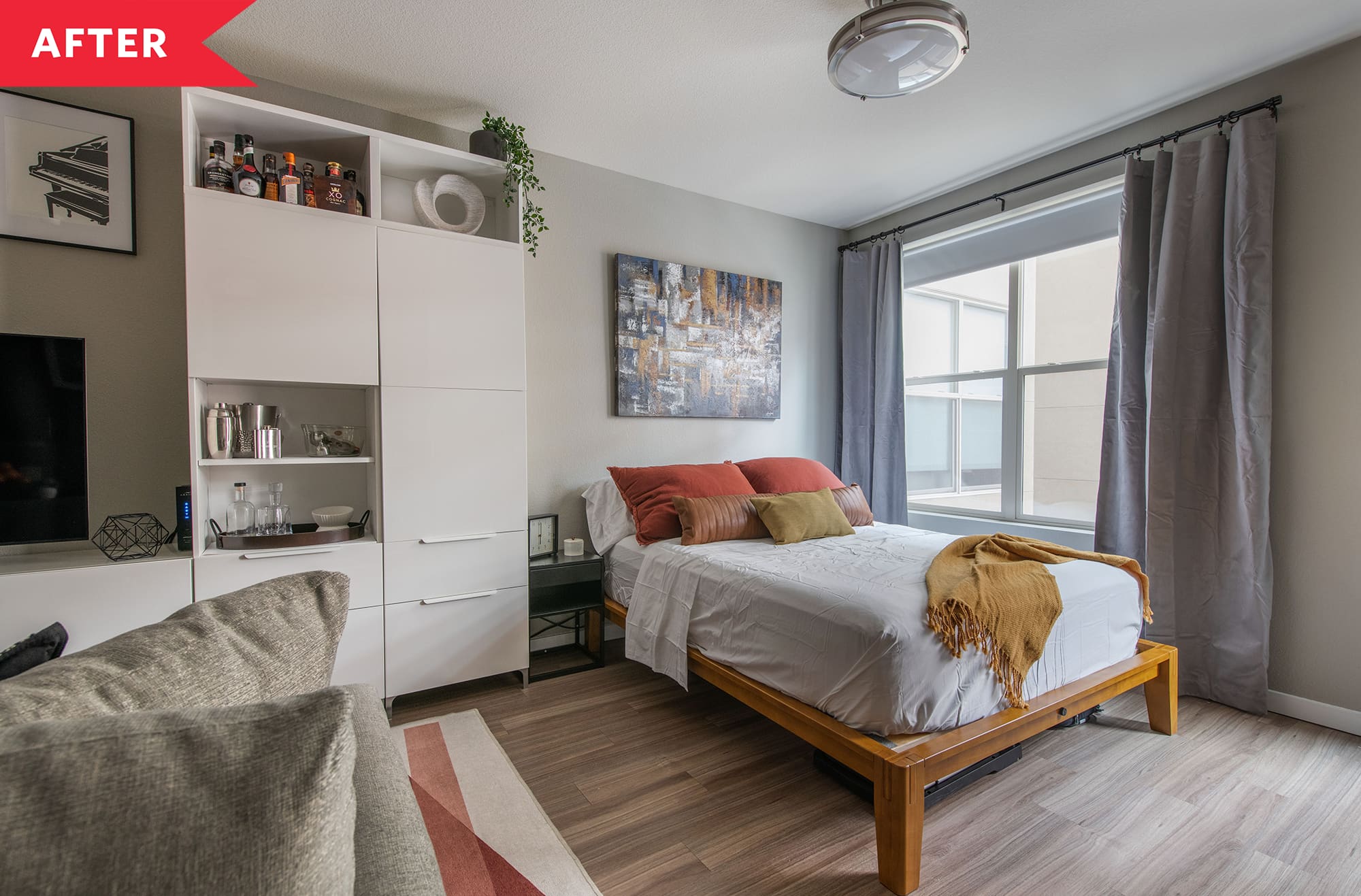 400SquareFoot Studio Smart Layout and Vertical Storage Apartment